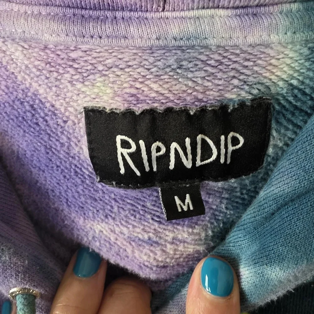 Ripndip Multicolor Unisex Tie-Dye Hoodie - Picture 2 of 3